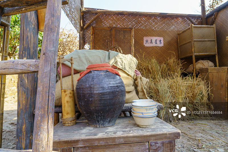 广东清远佛冈县龙山镇上岳古村图片素材