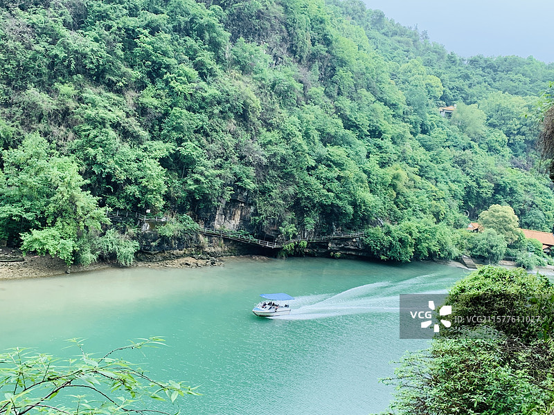 湖北宜昌三游洞景区图片素材