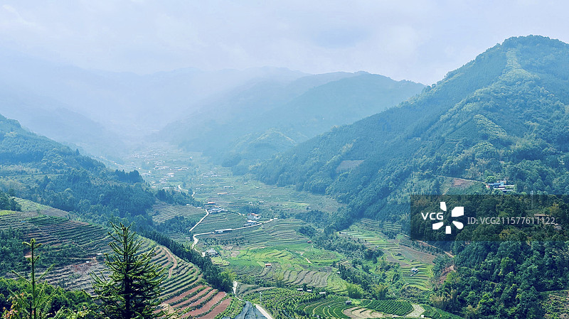 保山龙陵县自然风光图片素材