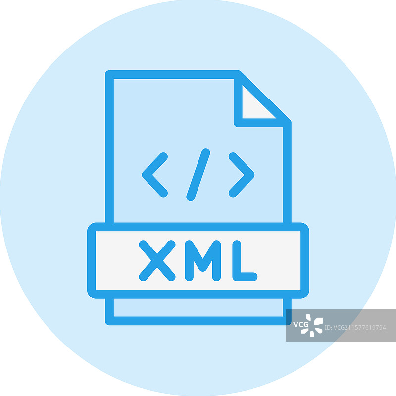 XML图标设计图片素材