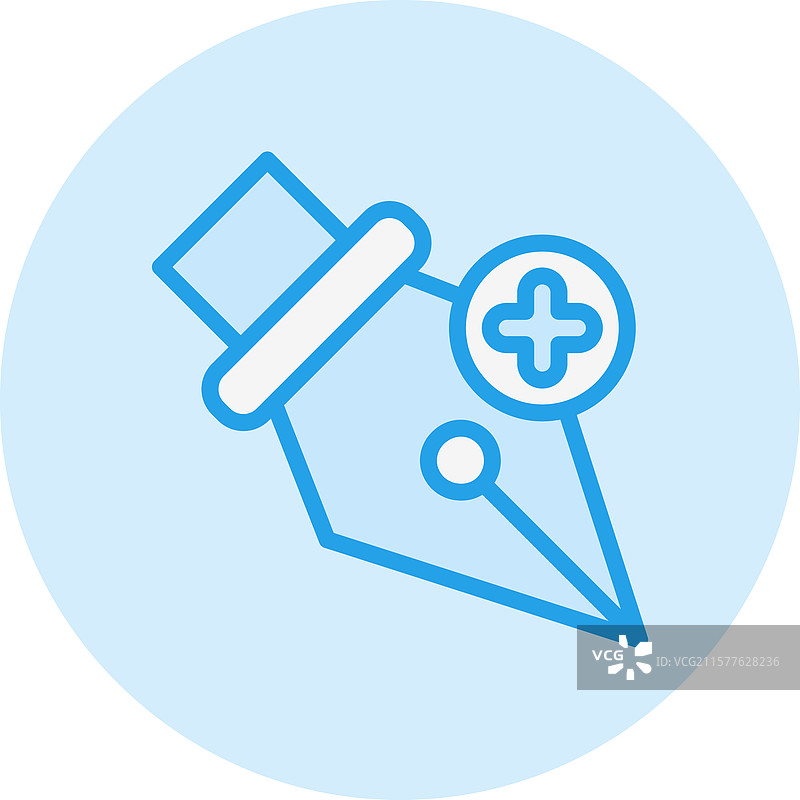 添加锚点图标设计图片素材