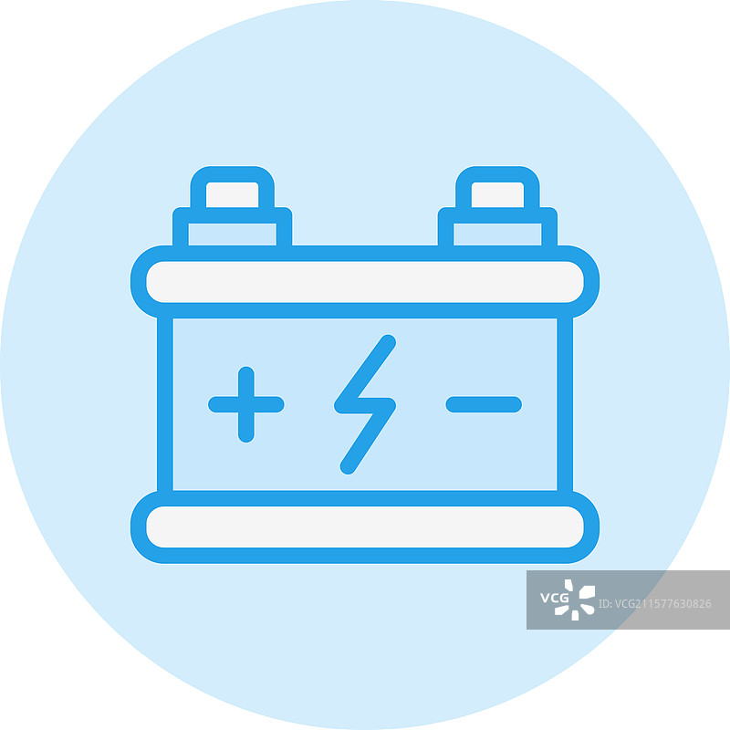 汽车电池图标设计图片素材