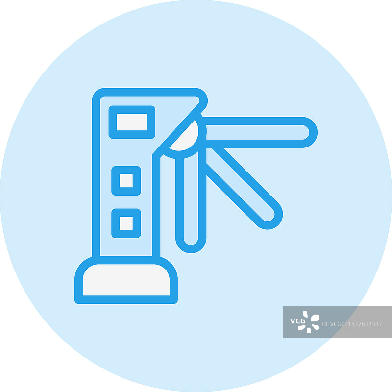 旋转闸机图标设计图片素材