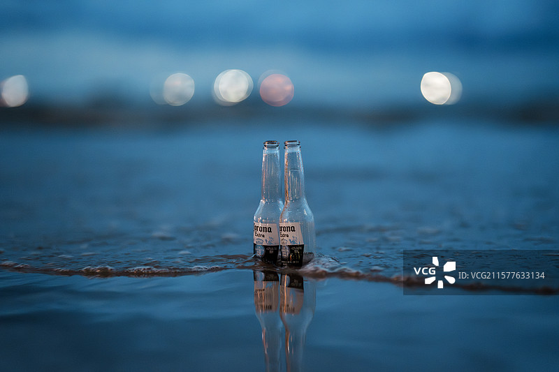 三亚海边的蓝调自由图片素材