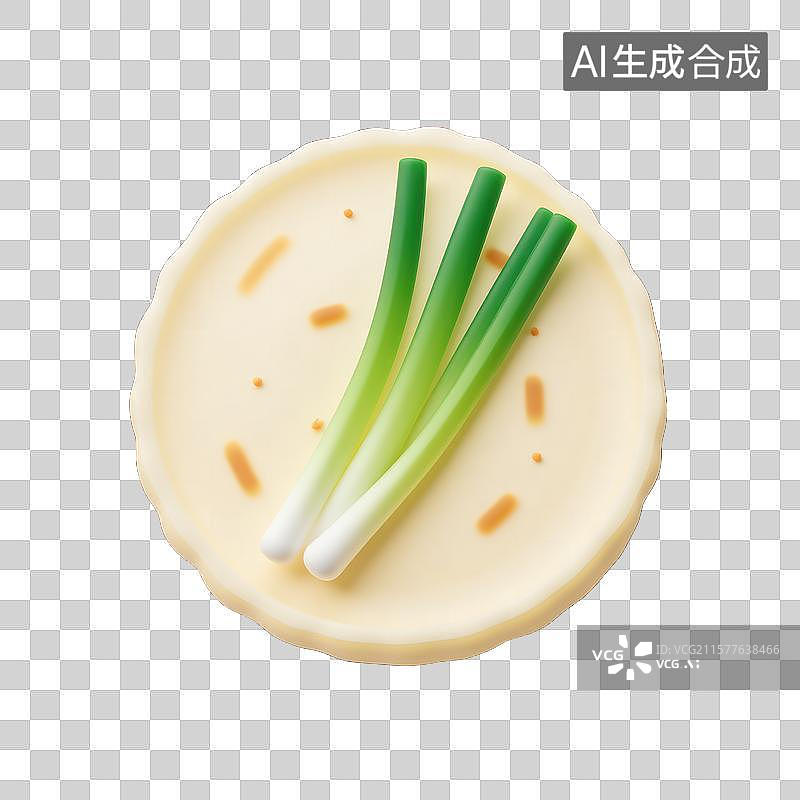 【AI数字艺术】卡通风美味松饼图片素材