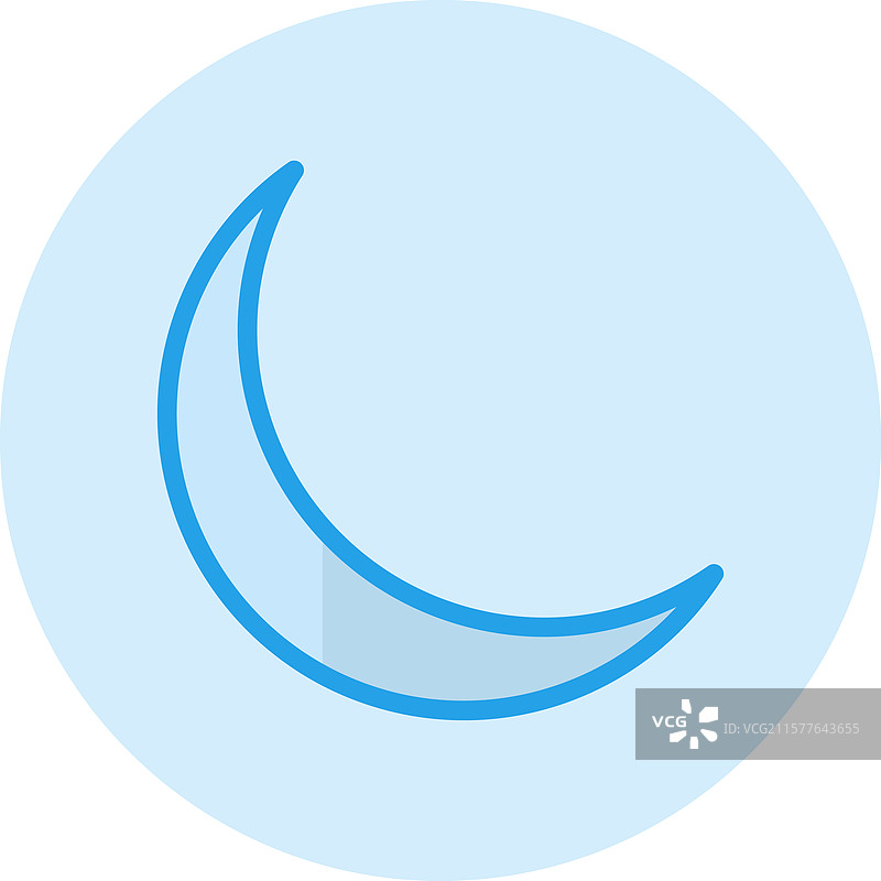 月亮图标设计图片素材