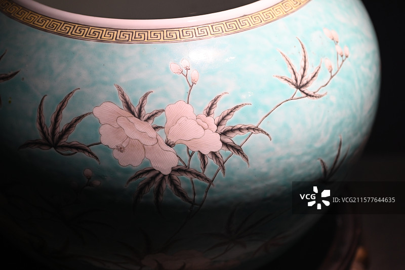 流光溢彩，馆藏明清瓷器精品展，扬州博物馆图片素材