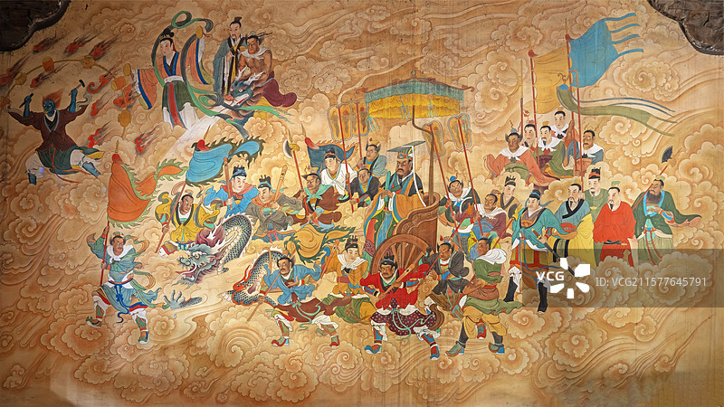 山西长治下霍护国灵贶王庙图片素材