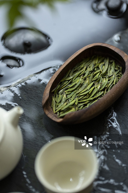 绿茶—仙芝竹尖图片素材