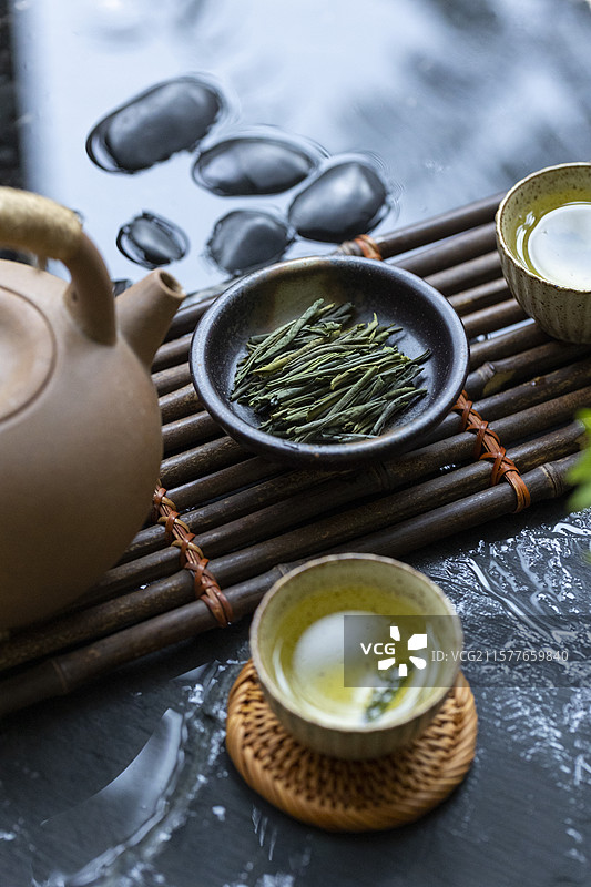 绿茶—六安瓜片图片素材