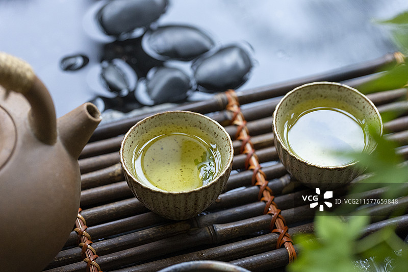 绿茶—六安瓜片图片素材