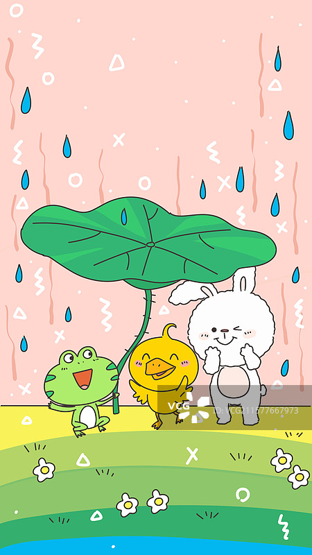 手机壁纸可爱卡通图片素材