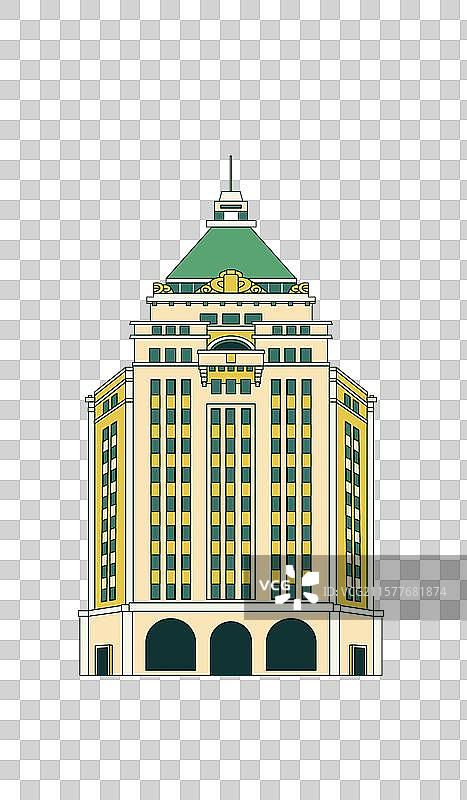 上海和平饭店图片素材