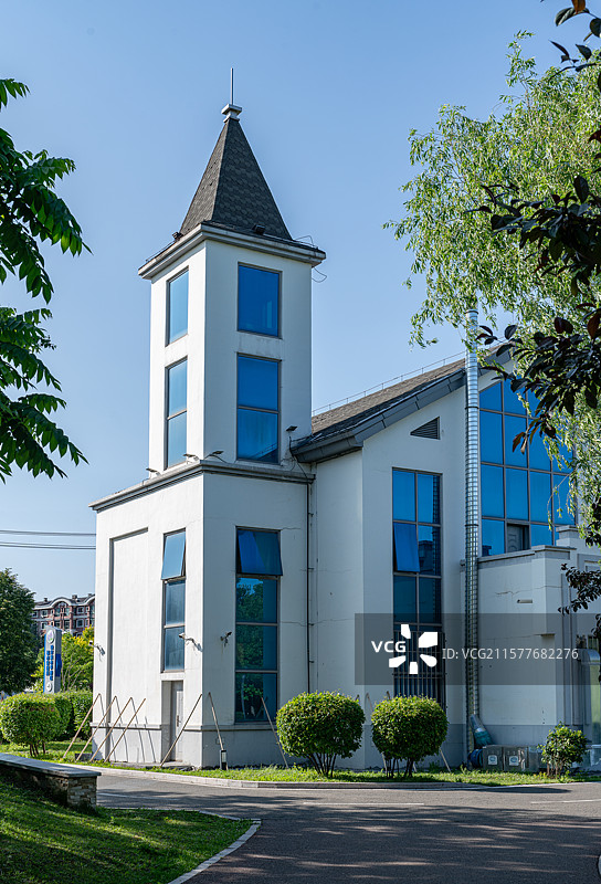 教堂式建筑—哈尔滨市平房区城市管理局图片素材