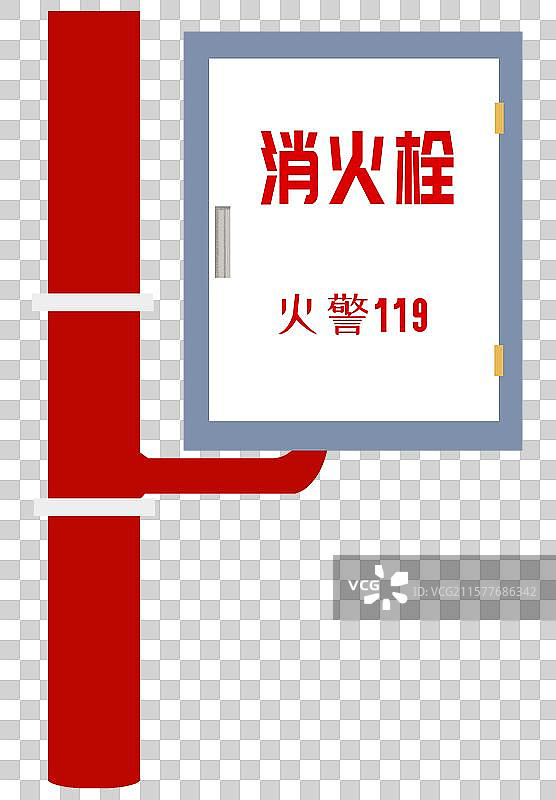 消防栓和水管图片素材