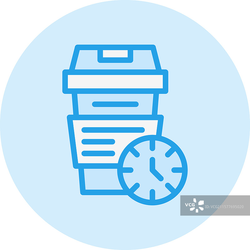 咖啡时间图标设计图片素材