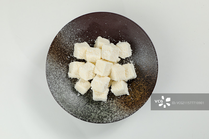 椰奶豆腐图片素材