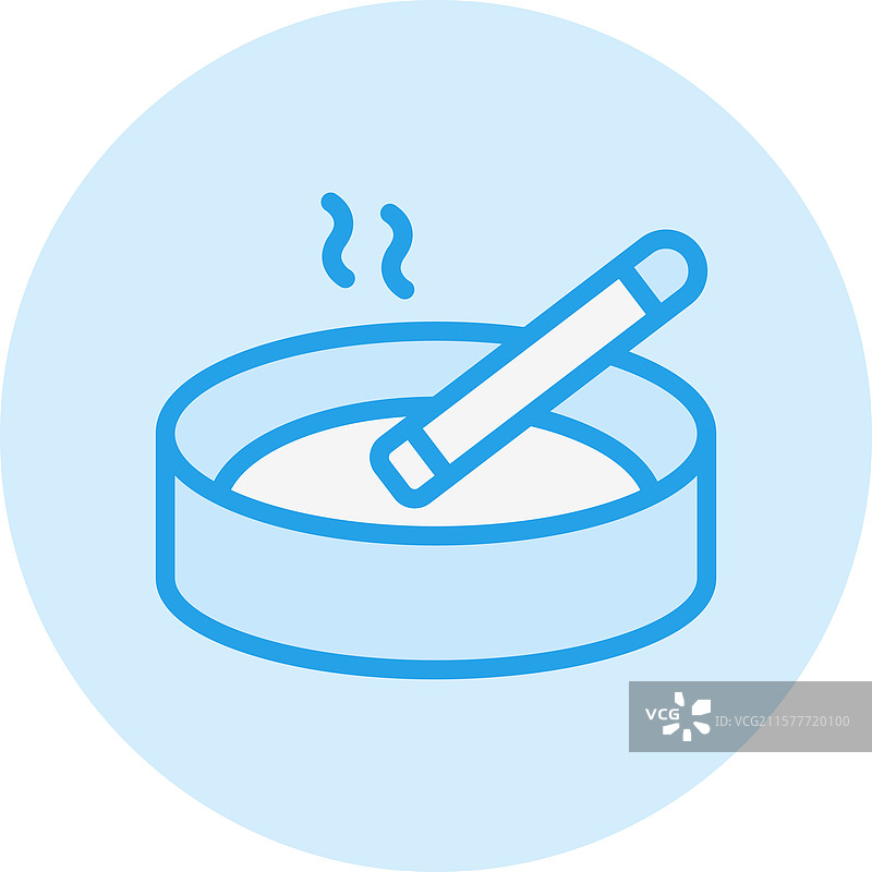 烟灰缸图标设计图片素材