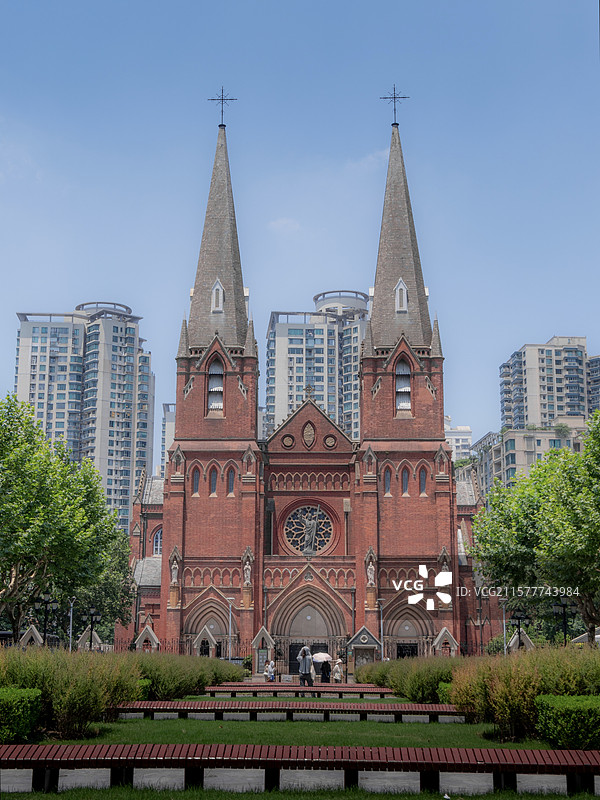 徐汇天主教堂图片素材