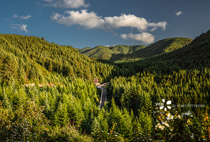 焉支山美景图片素材
