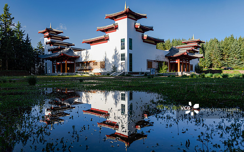 焉支山美景图片素材