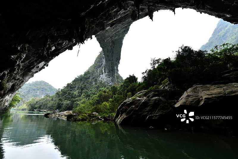 布柳河仙人桥图片素材