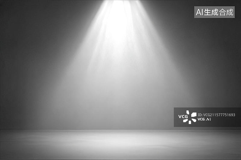 【AI数字艺术】简洁光影演播室背景图图片素材