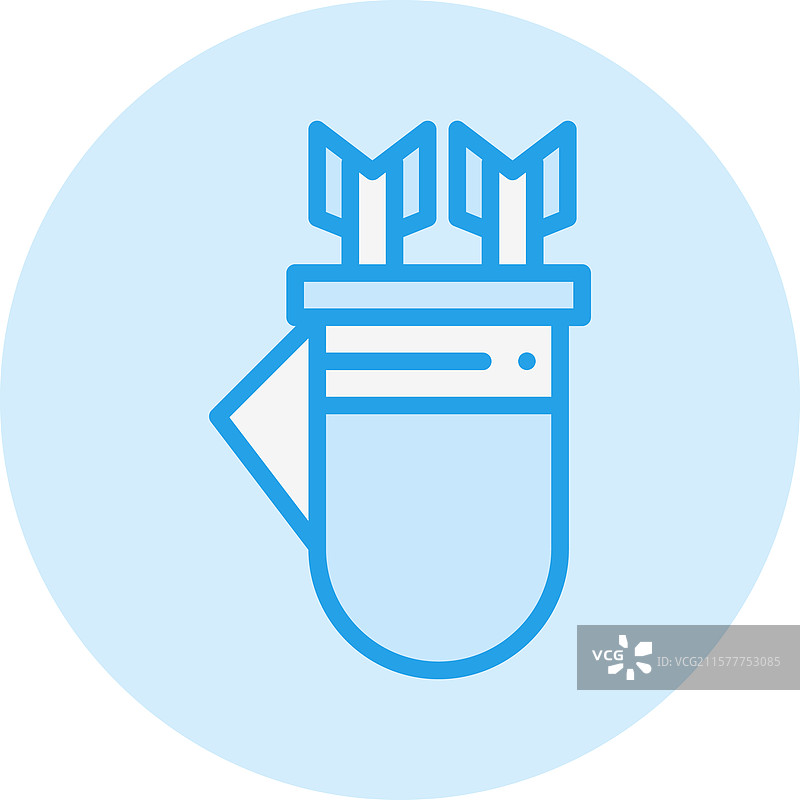 箭袋图标设计图片素材