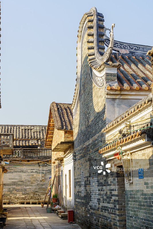 广东清远佛冈县龙山镇上岳古村图片素材