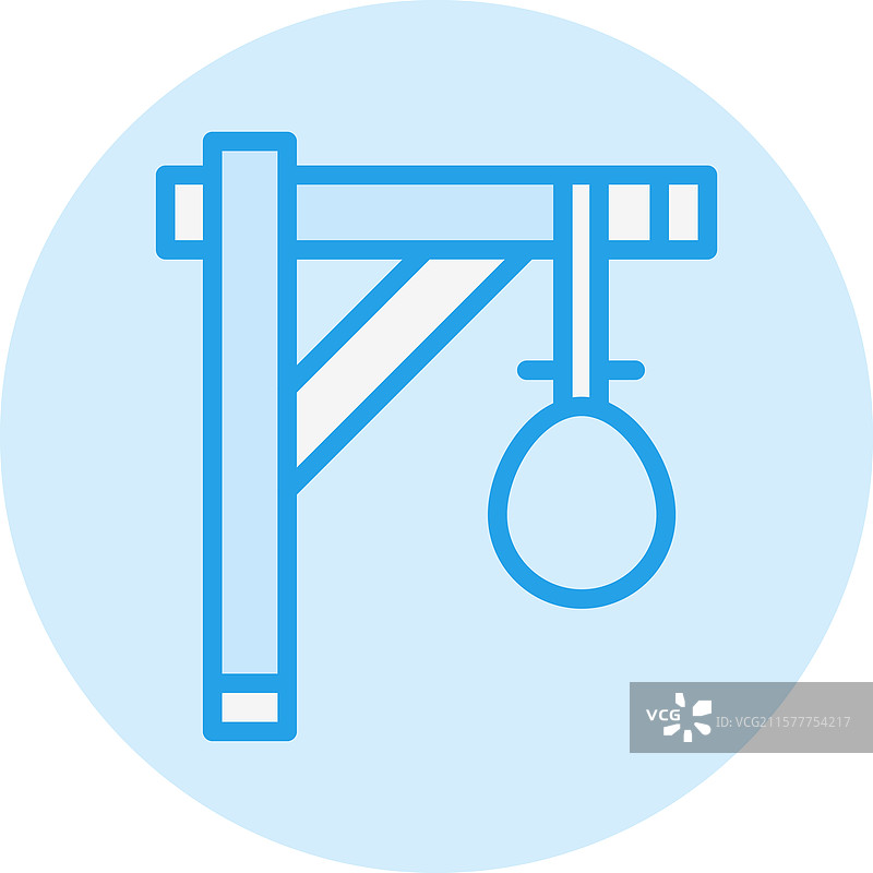 绞刑架图标设计图片素材