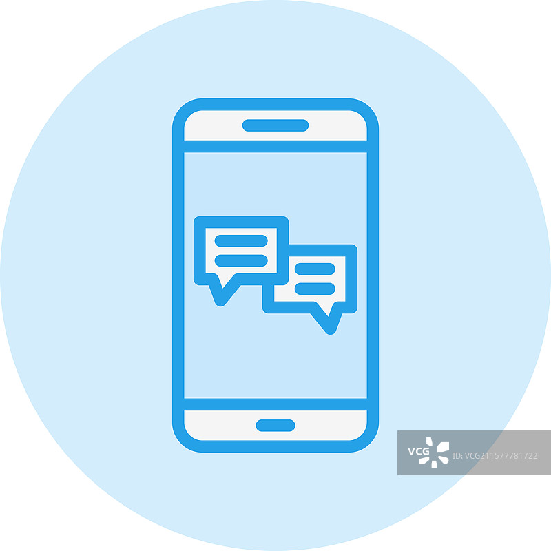 移动聊天图标设计图片素材