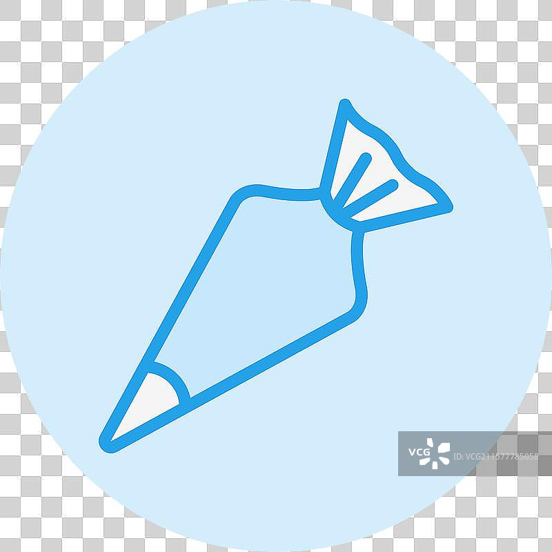 糕点袋图标设计图片素材