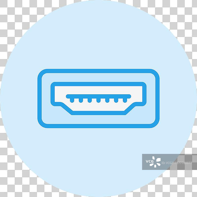 USB端口图标设计图片素材