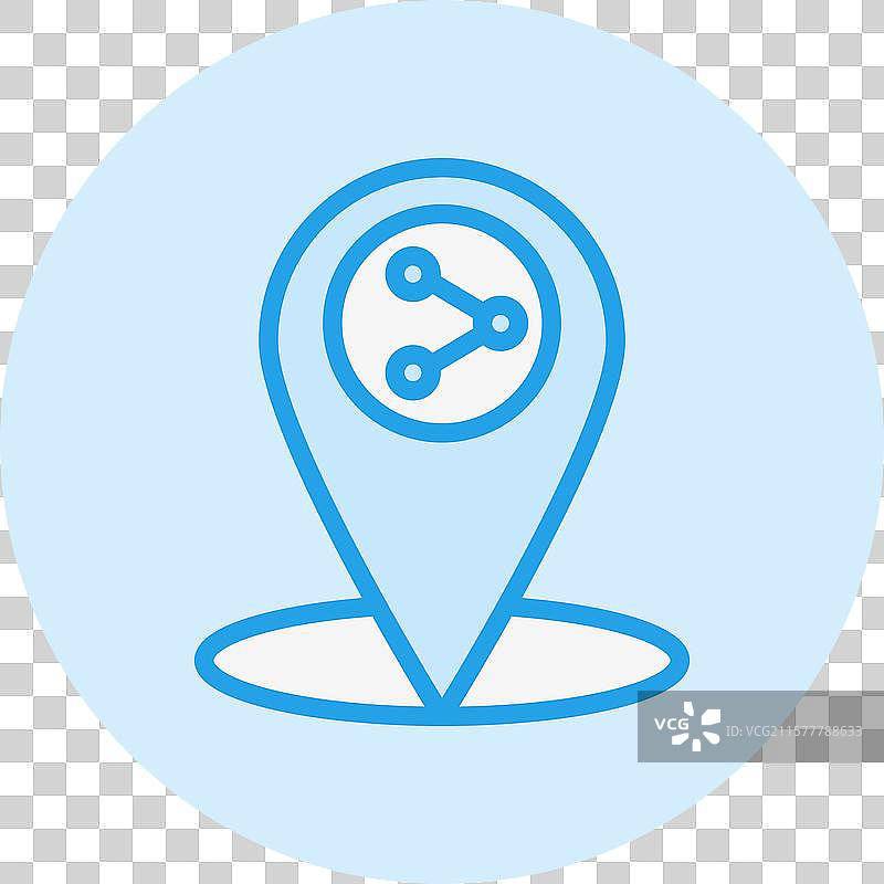 分享位置图标设计图片素材