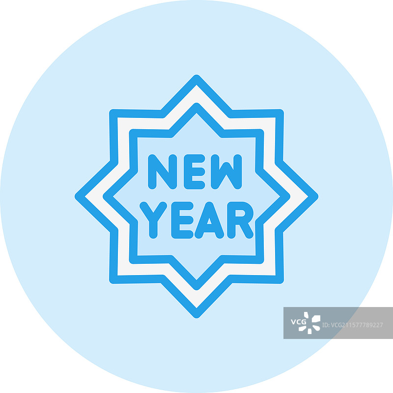 新年图标设计图片素材