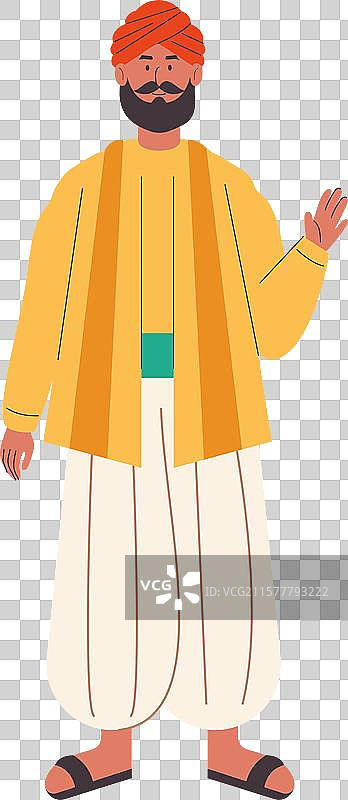 印度国王的贵族图片素材