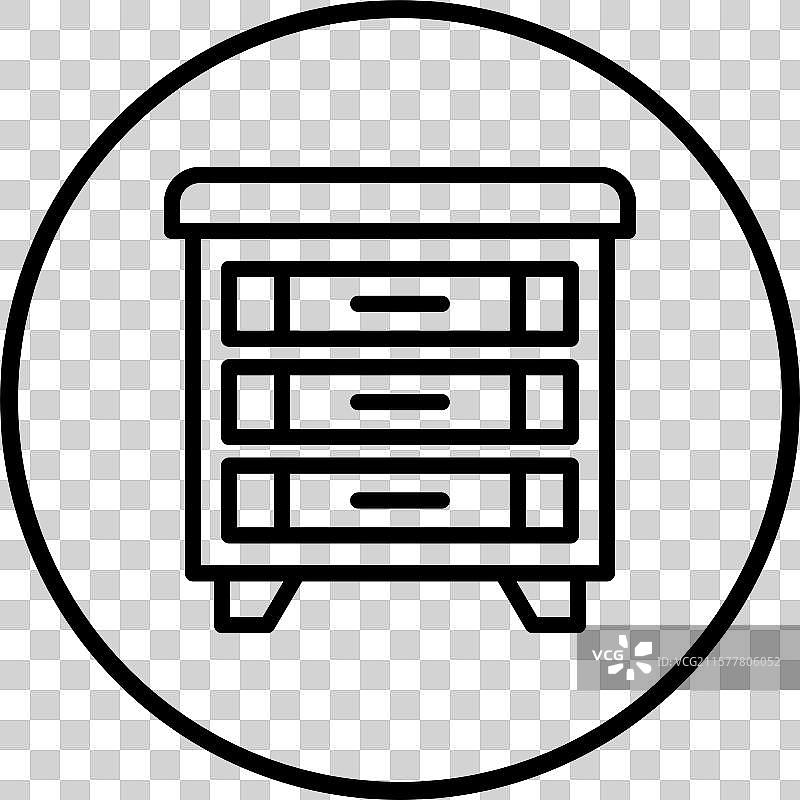 抽屉图标设计图片素材