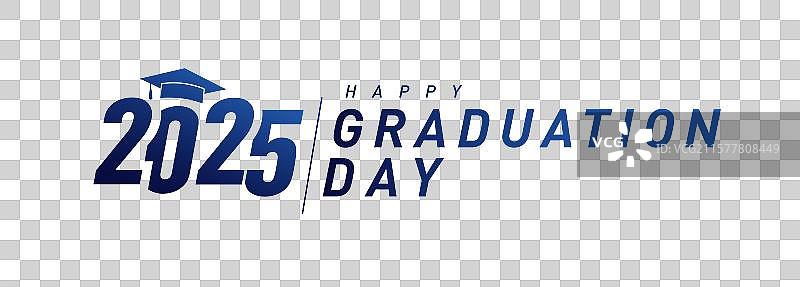 2025年快乐毕业日书签设计图片素材