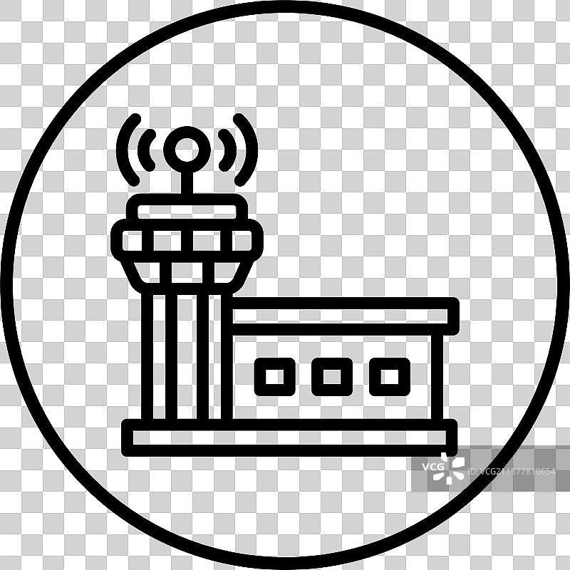 控制塔图标设计图片素材