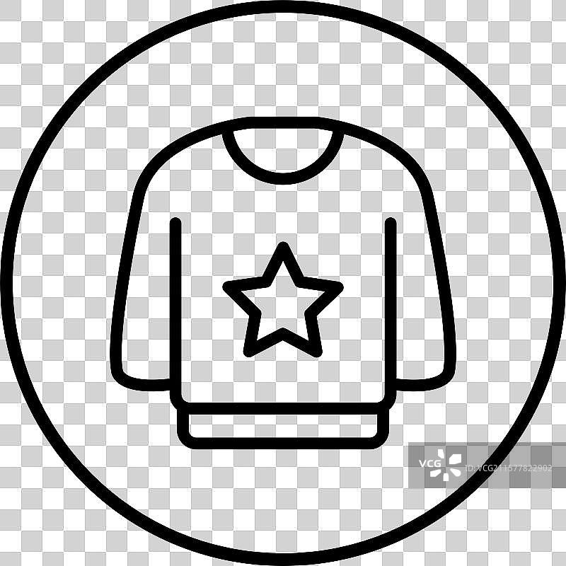 毛衣图标设计图片素材