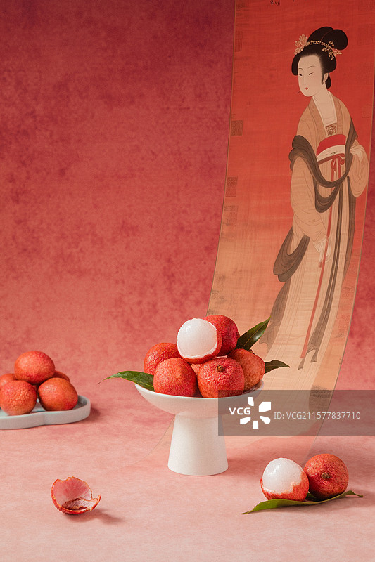 荔枝，长安的荔枝图片素材