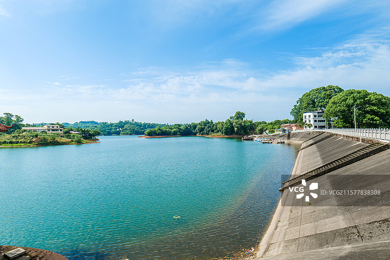四川泸州凤凰湖旅游景区图片素材