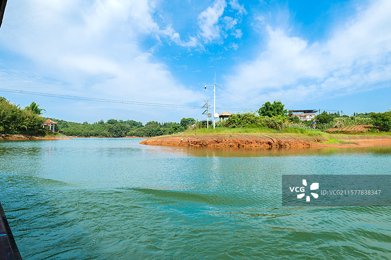 四川泸州凤凰湖旅游景区图片素材