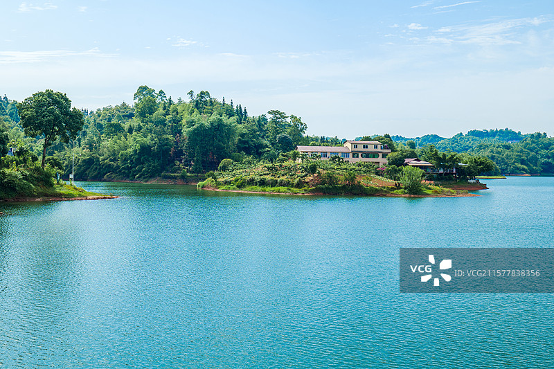 四川泸州凤凰湖旅游景区图片素材