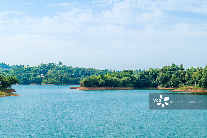 四川泸州凤凰湖旅游景区图片素材