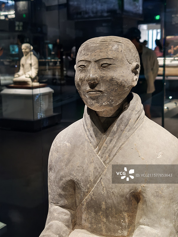 陕西省历史博物馆秦汉馆图片素材