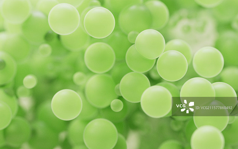 大量粒子球体背景三维渲染图片素材