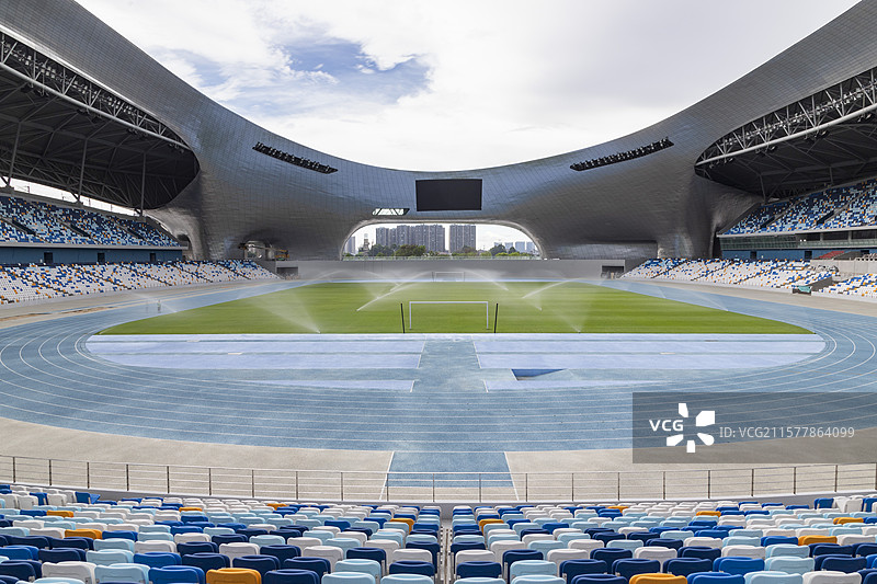 顺德德胜体育中心001图片素材