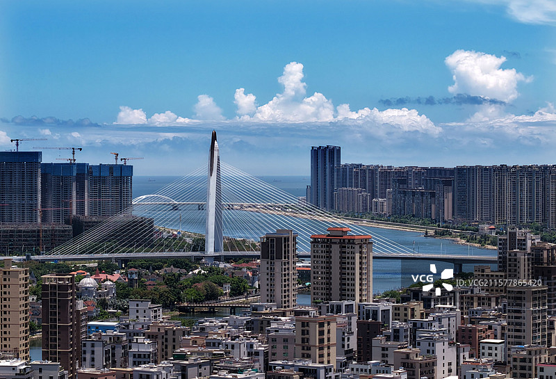 广东汕头中阳大桥图片素材