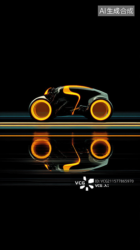 【AI数字艺术】未来感十足的车辆设计图片素材